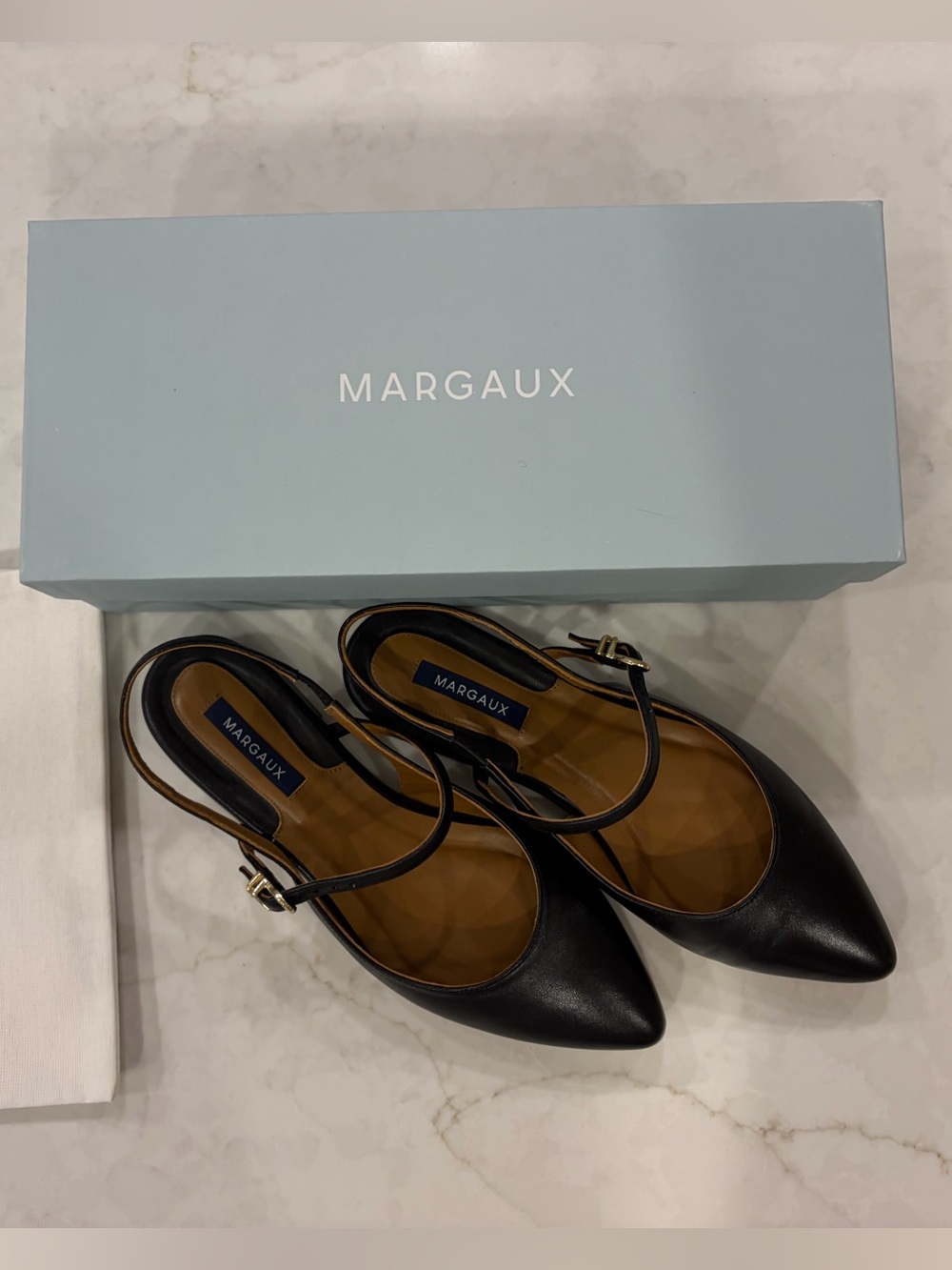 Margaux “The Crosby Sling” in Black Napa - Picture 3 of 8
